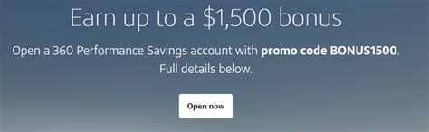360 performance savings promo code|Capital One 360: Up to $1,500 Savings Bonus .